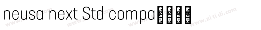 neusa next Std compa字体转换